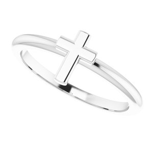 Stackable Cross Ring