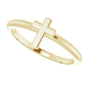 Stackable Cross Ring