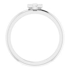 Stackable Cross Ring