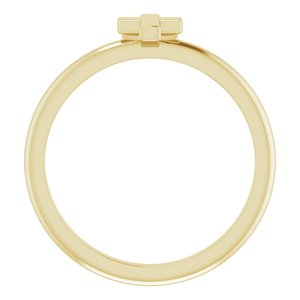 Stackable Cross Ring