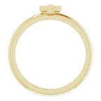 Stackable Cross Ring