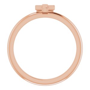 Stackable Cross Ring