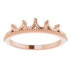 Stackable Crown Ring