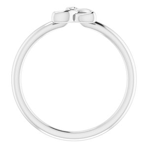 Stackable Celtic-Inspired Trinity Ring