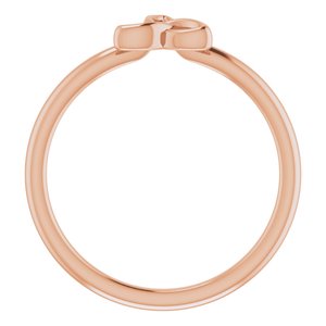 Stackable Celtic-Inspired Trinity Ring