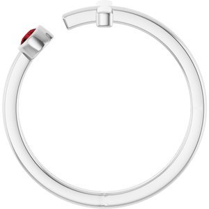 Negative Space Cross Ring