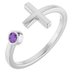 Negative Space Cross Ring