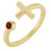 Negative Space Cross Ring