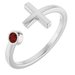 Negative Space Cross Ring