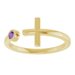 Negative Space Cross Ring