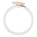 Stackable Bar Ring