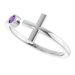 Negative Space Cross Ring