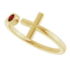 Negative Space Cross Ring