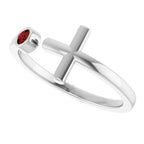 Negative Space Cross Ring