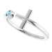 Negative Space Cross Ring
