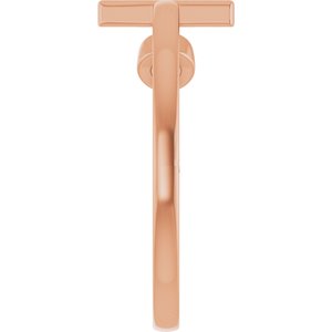 Negative Space Cross Ring