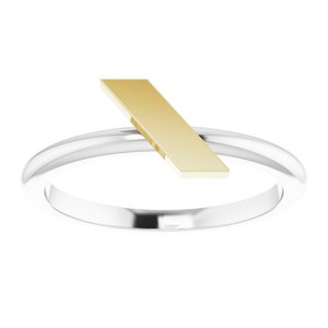 Stackable Bar Ring