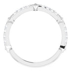 Accented Stackable Ring