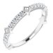 Accented Stackable Ring