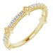 Accented Stackable Ring