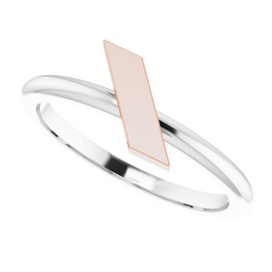 Stackable Bar Ring