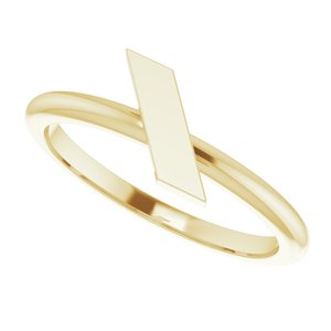 Stackable Bar Ring
