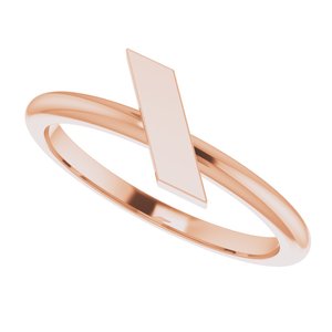 Stackable Bar Ring