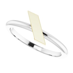 Stackable Bar Ring
