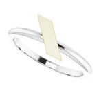Stackable Bar Ring