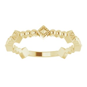 Stackable Pyramid Ring