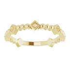 Stackable Pyramid Ring