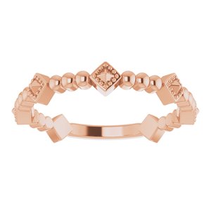 Stackable Pyramid Ring