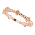 Stackable Pyramid Ring