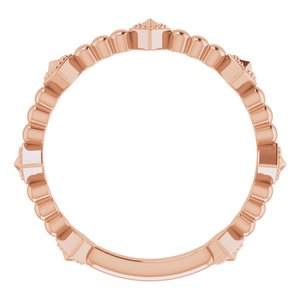 Stackable Pyramid Ring