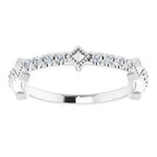 Accented Stackable Ring