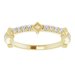 Accented Stackable Ring