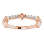 Accented Stackable Ring