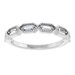 Beaded Baguette Anniversary Band