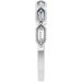 Beaded Baguette Anniversary Band