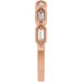 Beaded Baguette Anniversary Band