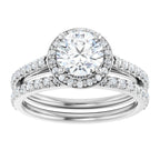 Halo-Style Engagement Ring