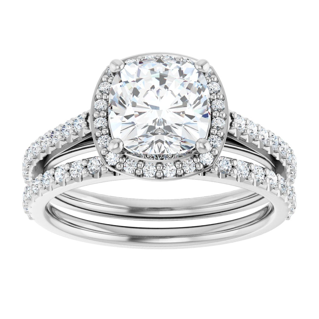 Halo-Style Engagement Ring