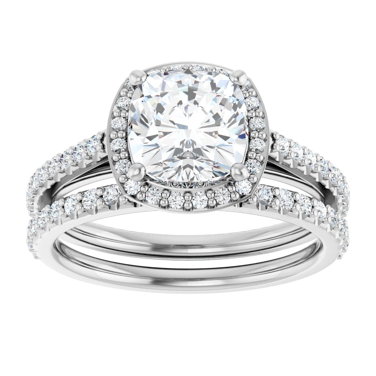 Halo-Style Engagement Ring