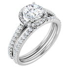Halo-Style Engagement Ring