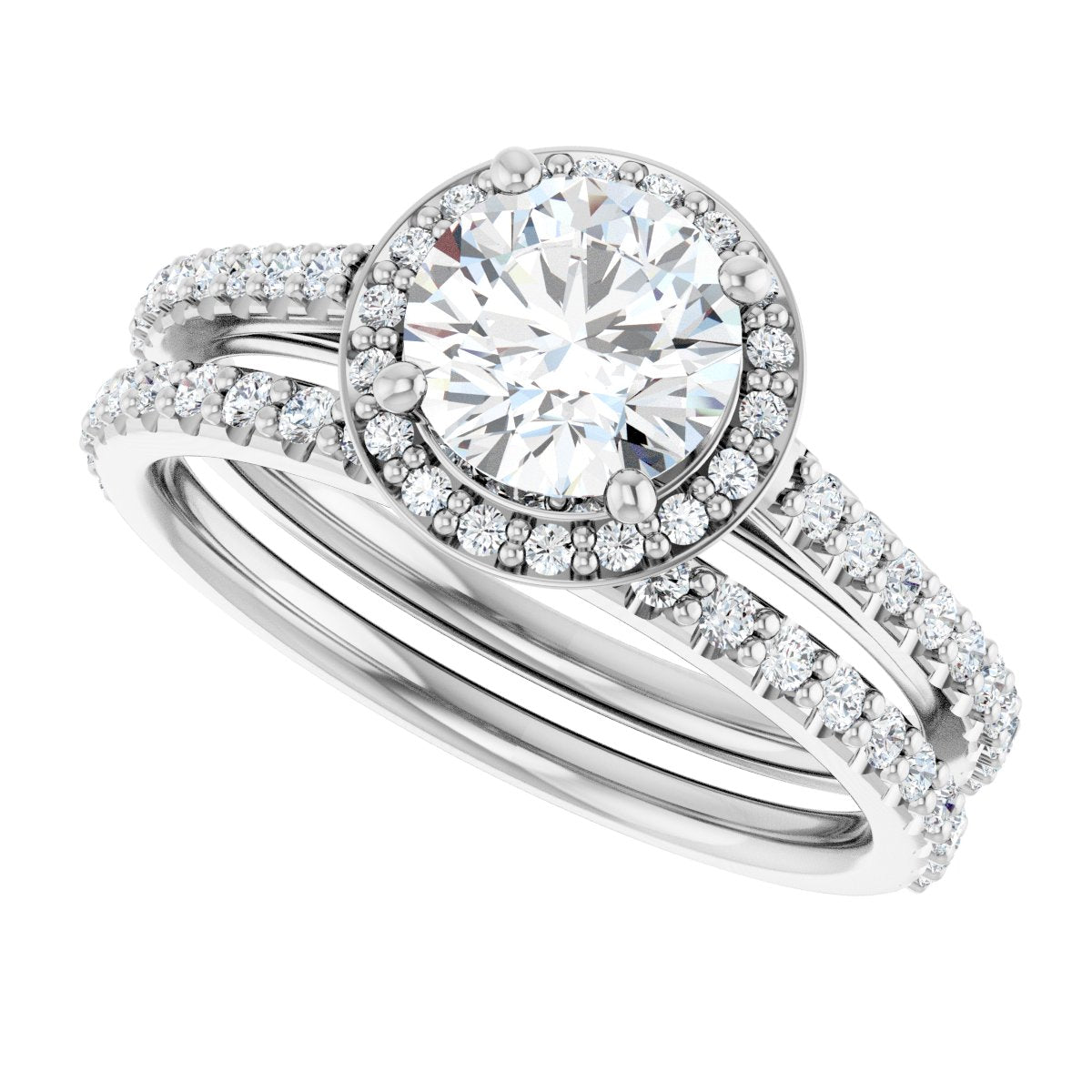 Halo-Style Engagement Ring