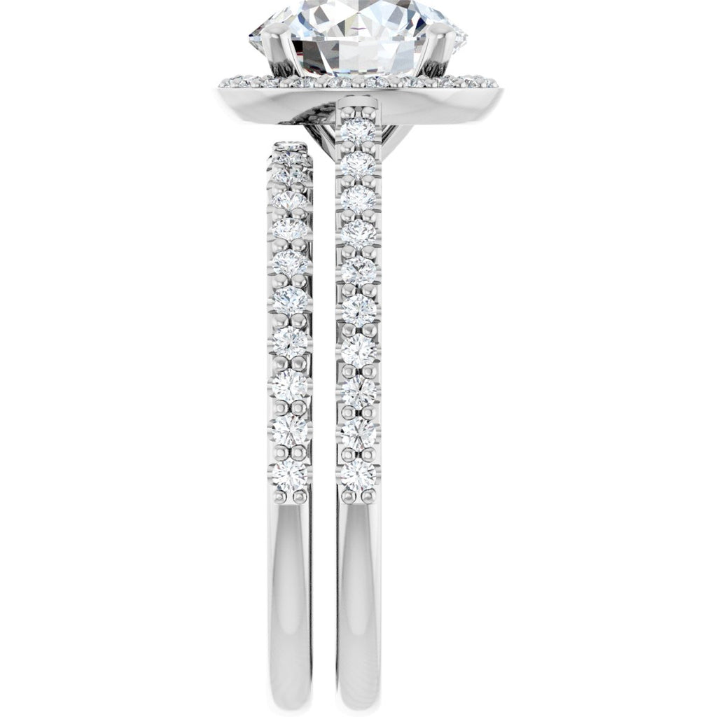 Halo-Style Engagement Ring