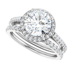 Halo-Style Engagement Ring