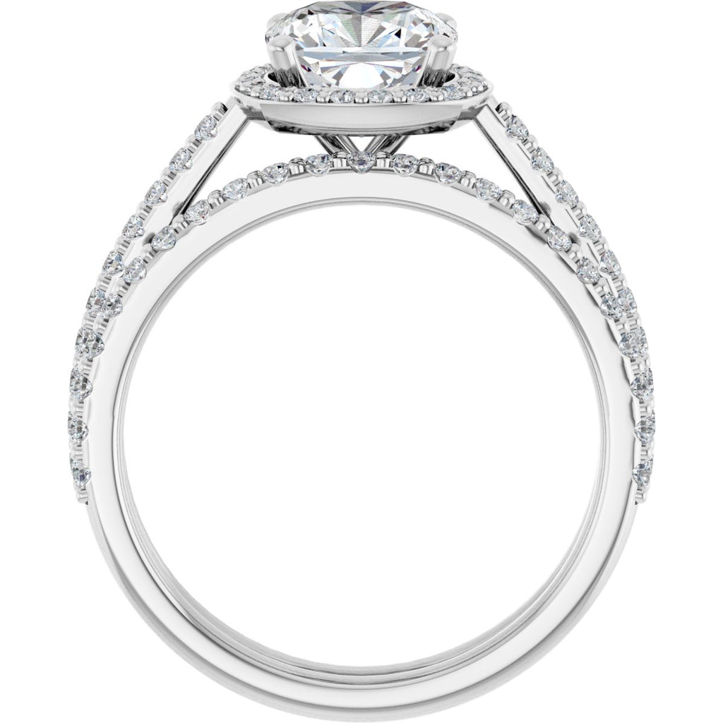 Halo-Style Engagement Ring