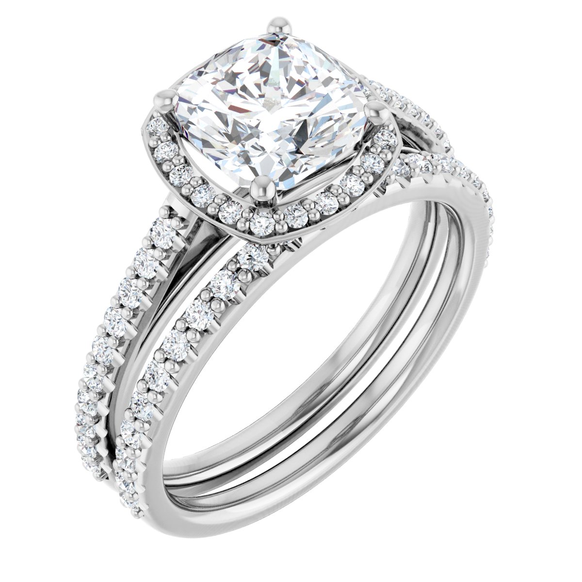 Halo-Style Engagement Ring
