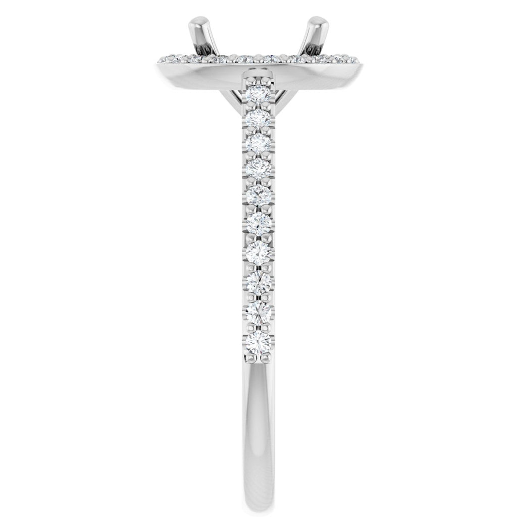 Halo-Style Engagement Ring